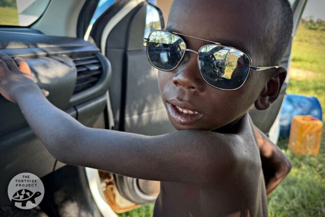A Boy Wearing Sunglasses Boy wearing sunglasses